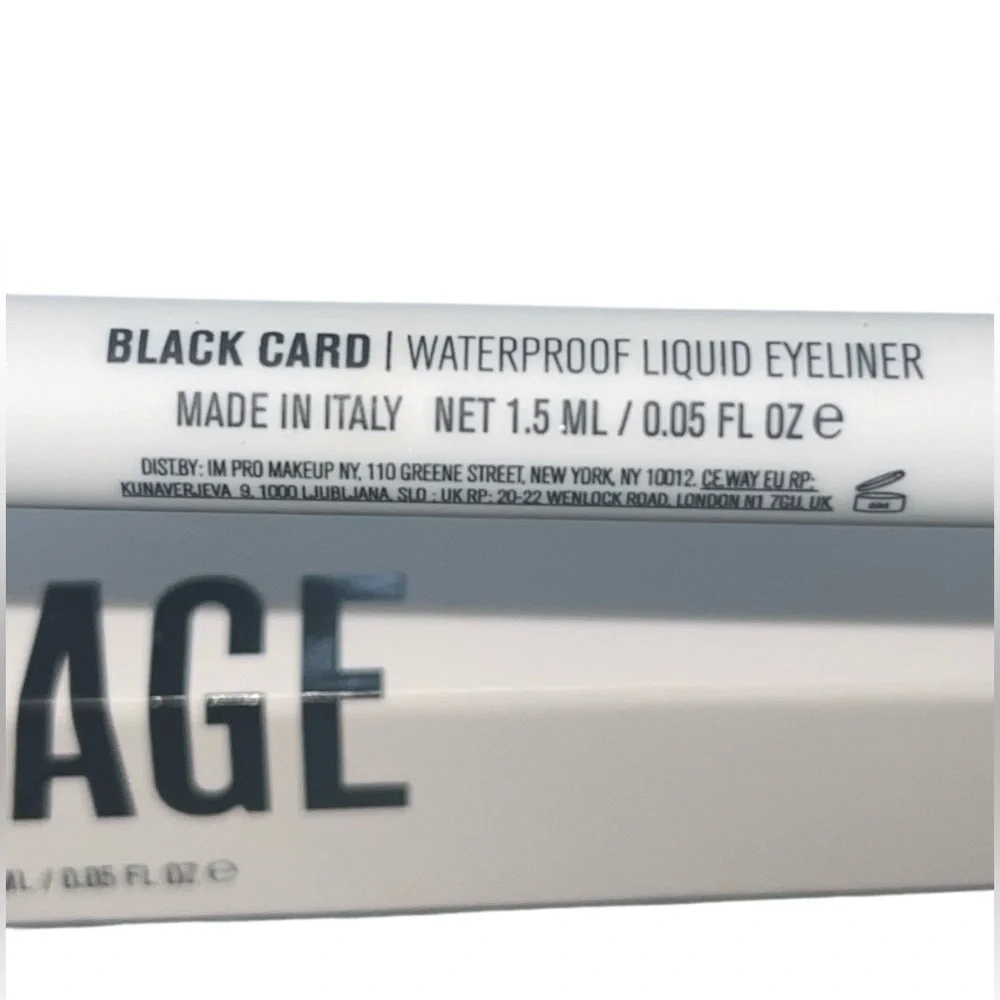IL Makiage waterproof liquid eyeliner. Color: Black card. New in box. - Picture 4 of 6